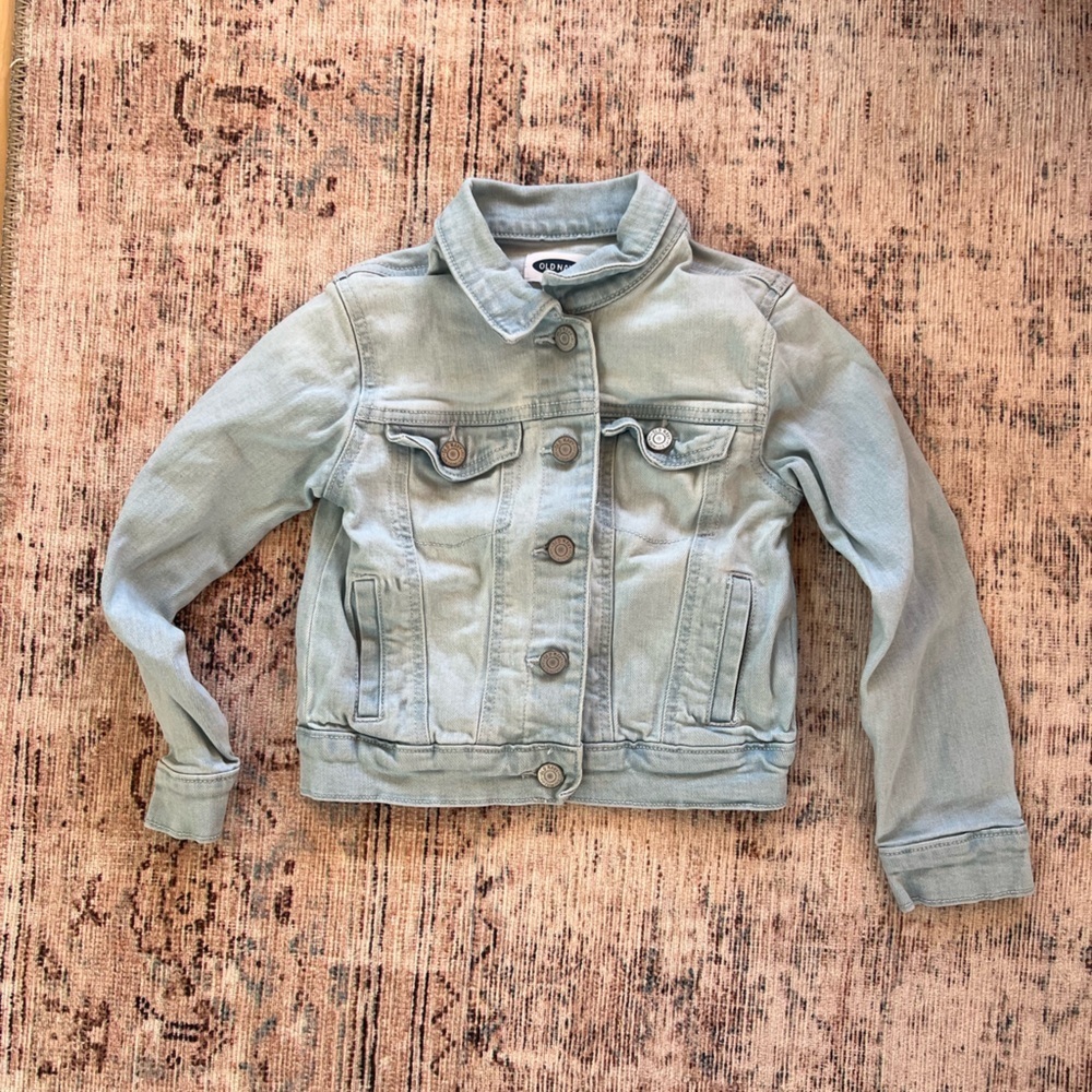Old Navy Blue Jean Jacket Classic Denim Style